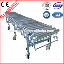 expandable gravity flexible roller conveyor amc roller 001